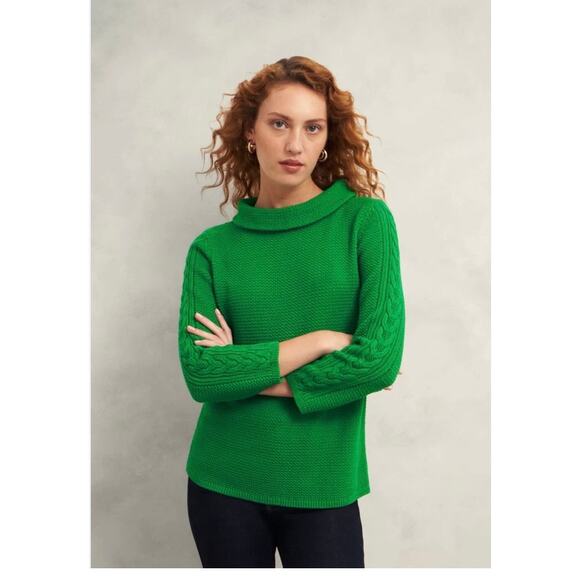 HOBBS LONDON CAMILLA COTTON SWEATER size M Medium - Picture 1 of 4